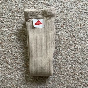 NEW!!!Condor Ribbed Cotton Tights 334 Stone